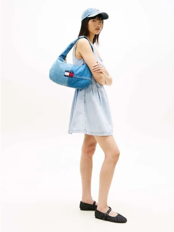 Сумка TOMMY JEANS TJW DENIM PATCHWORK SHOULDER BAG