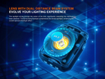 Фонарь Fenix CL27R зеленый (есть красный свет)