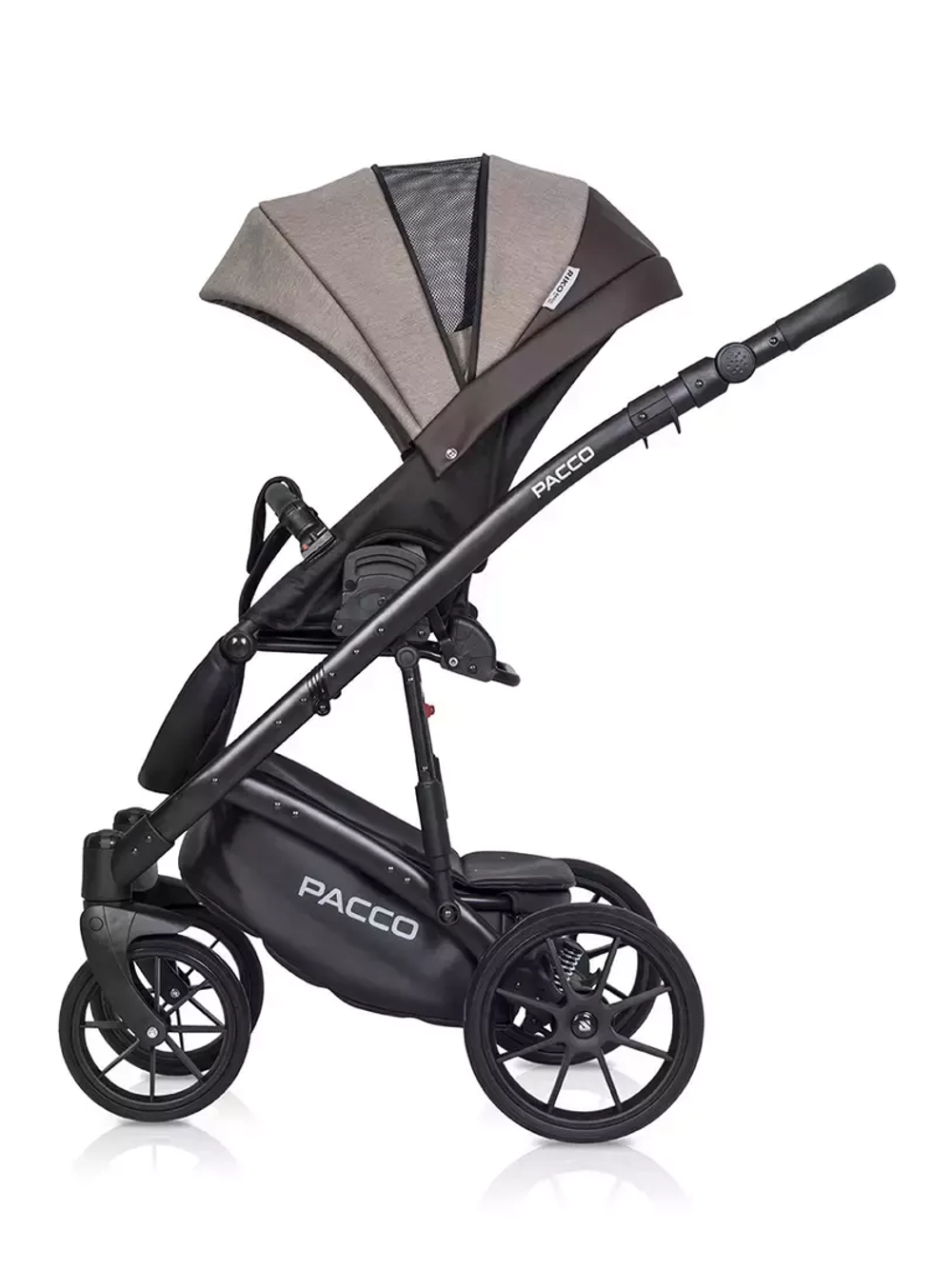Коляска  PACCO (2 в 1) (RIKO BASIC) 07 Mokka (кофейный-темно-коричневый)