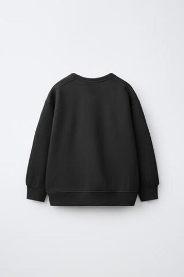 ZARA БАЗОВАЯ ТОЛСТОВКА, ЧЕРНЫЙ