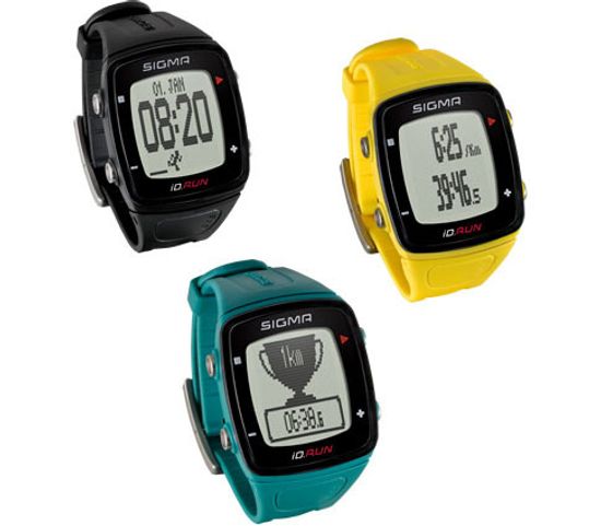 Пульсометр Sigma iD.Run 24810 желтые, 6 функций