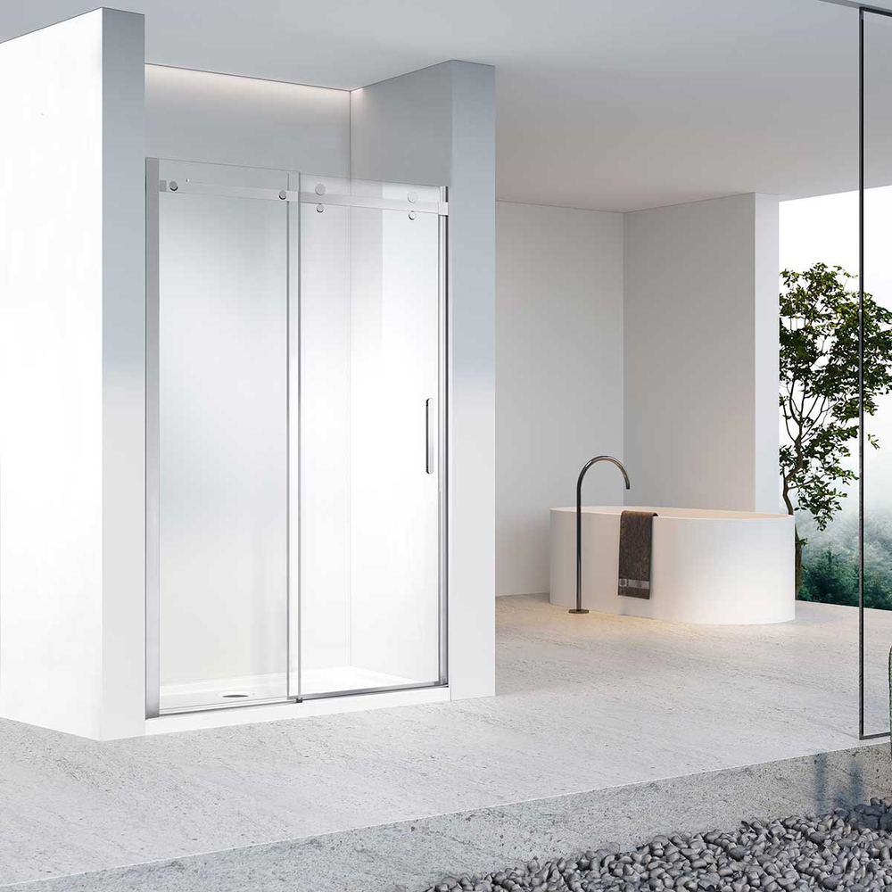 Душевая дверь Vincea Комо-Н (Como-N) VDS-4CN140CL, 1400, хром, стекло прозрачное
