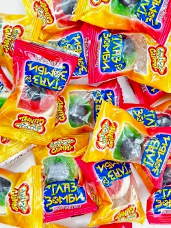 Мармелад CRAZY GUMMY Глаз зомби 10гр*75шт