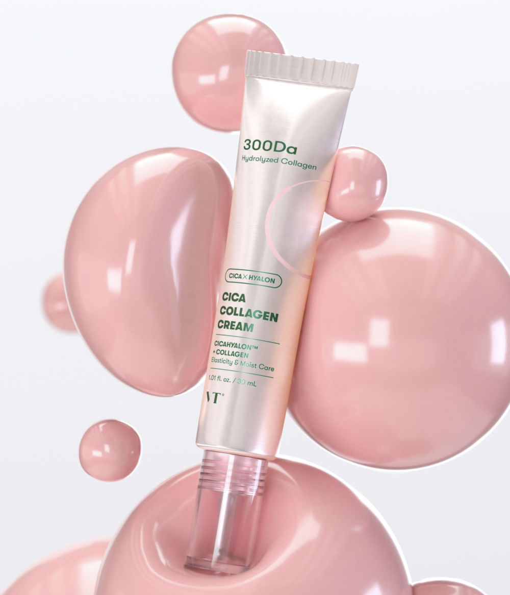 VT Cosmetics Cica Collagen Cream увлажняющий крем с коллагеном и пептидами