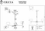 Подвесная люстра Freya Lino FR5186PL-08BS