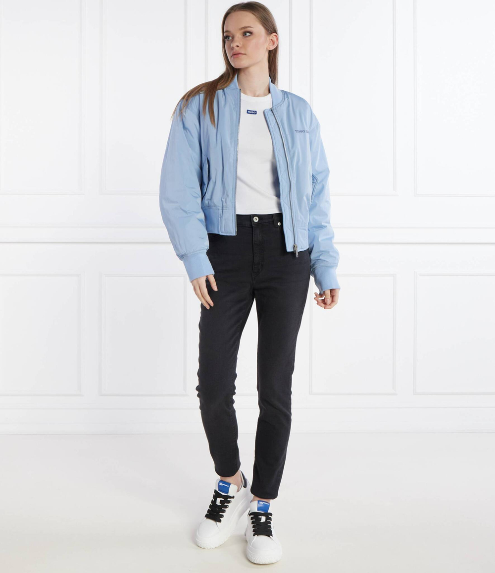 Куртка бомбер Tommy Jeans - голубой(DW0DW17240)
