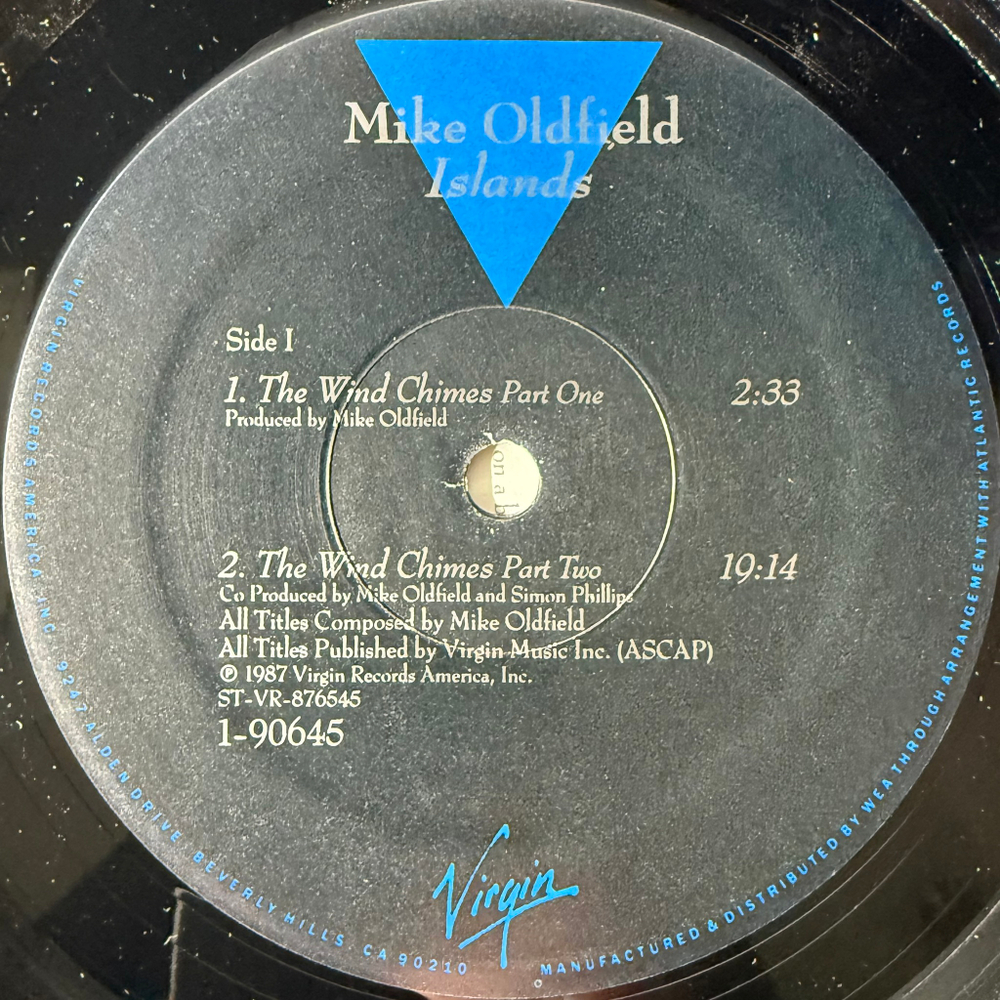 Mike Oldfield ‎– Islands (США 1987г.)