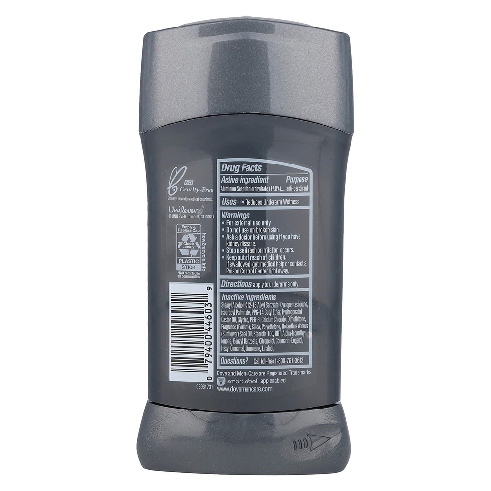 Dove, Men + Care, дезодорант-антиперспирант, Sensitive Shield, 76 г (2,7 унции)