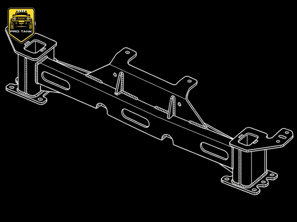 Площадка под лебедку для TANK 500 BLACKASPID