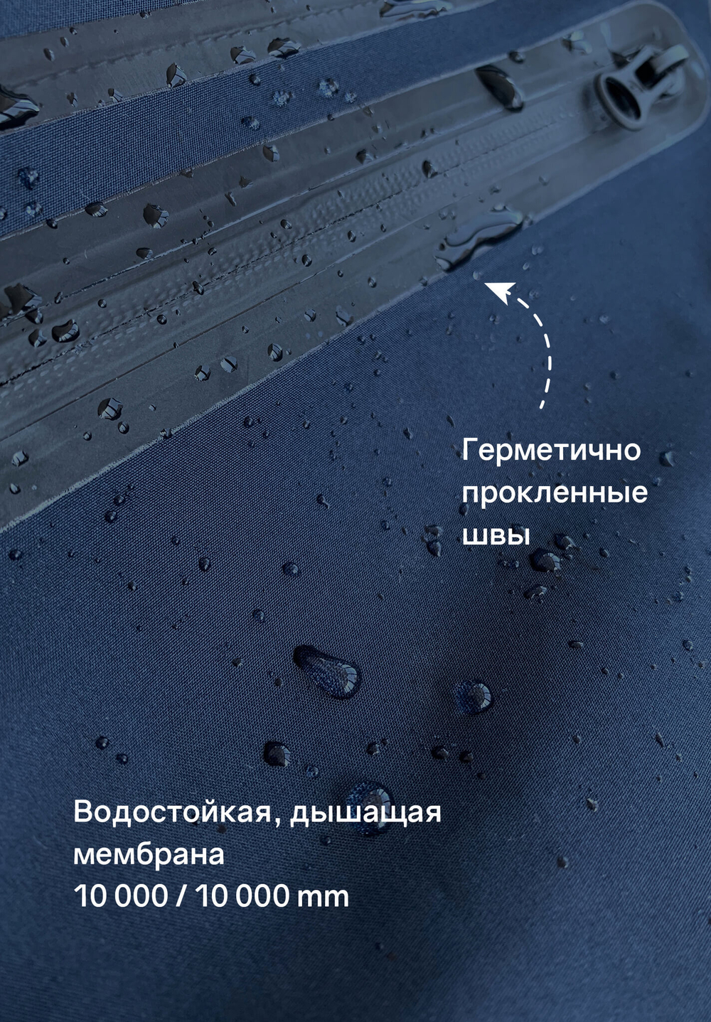 Дождевик детский синий Gamp Navy