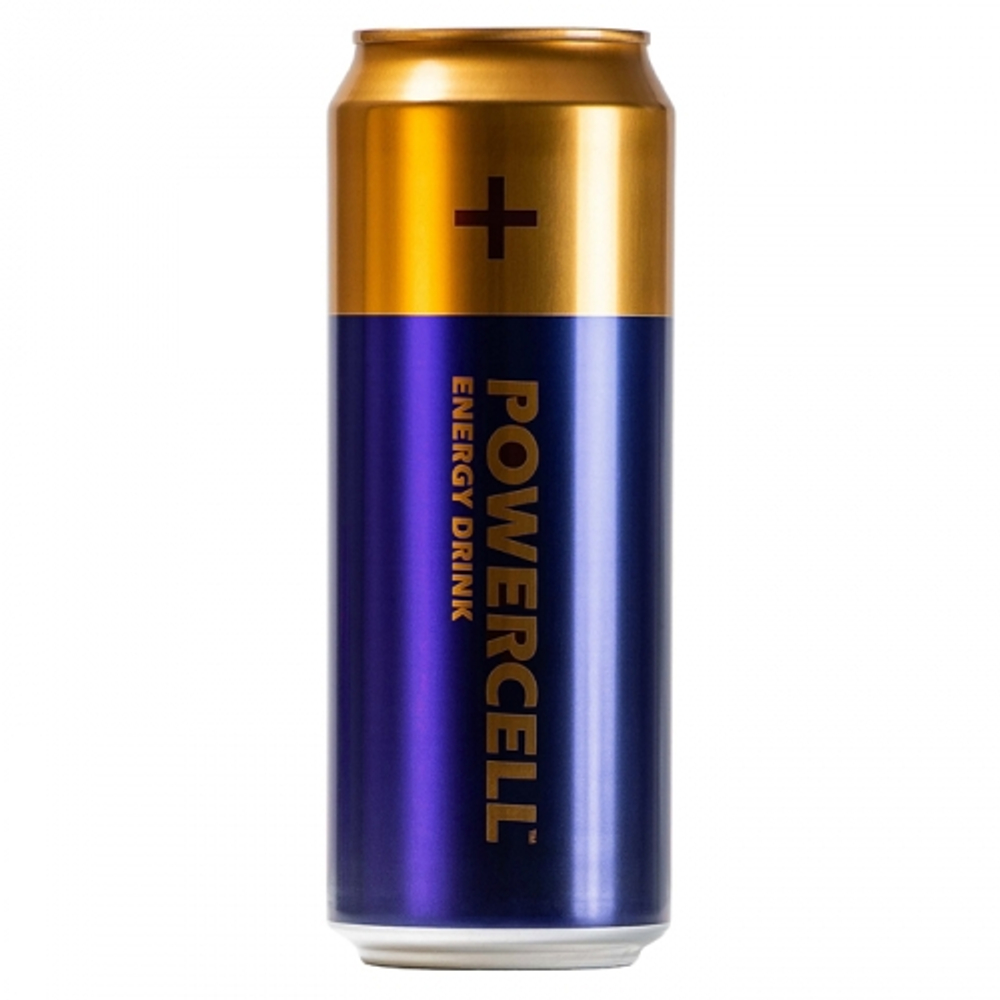 Энергетический напиток Powercell Tropic (Пауэрселл Тропик) ж/б 0,450л*12  АТ