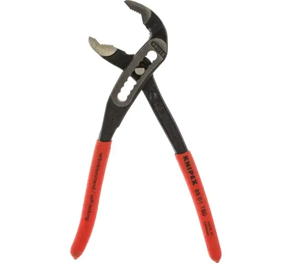 KNIPEX ALLIGATOR клещи переставные, 90 мм (3 1/2"), под ключ 95 мм, 400 мм, серые, 1К ручки, шт