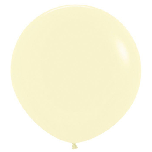 Шар 24" Нежно-желтый, Пастель Матовый (Макаронс) / Yellow 620 Sp