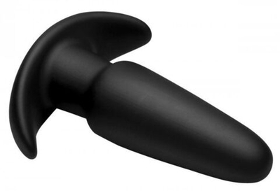 Черная анальная вибропробка Kinetic Thumping 7X Medium Anal Plug - 13,3 см. (Цвет: черный)