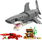 Конструктор LEGO Creator 3in1 31381 Fierce Shark with a Treasure Chest