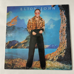 Винтажная виниловая пластинка LP Elton John Caribou (Англия 1974)