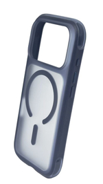 Накладка для i-Phone 17 Pro Keephone Monica Airbag сине-прозрачный