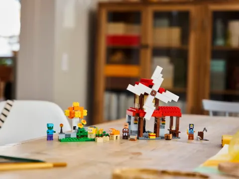 Конструктор LEGO Minecraft 21262 Ферма с ветряной мельницей