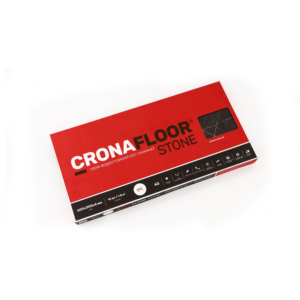 SPC ЛАМИНАТ CRONAFLOOR STONE ГОХАРА 4 мм
