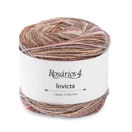 Пряжа ROSARIOS 4 Invicta (51% шерсть, 49% акрил)