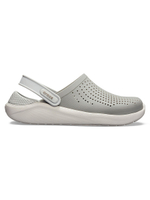 Сабо Crocs мягкие с перфорацией, серые, 38