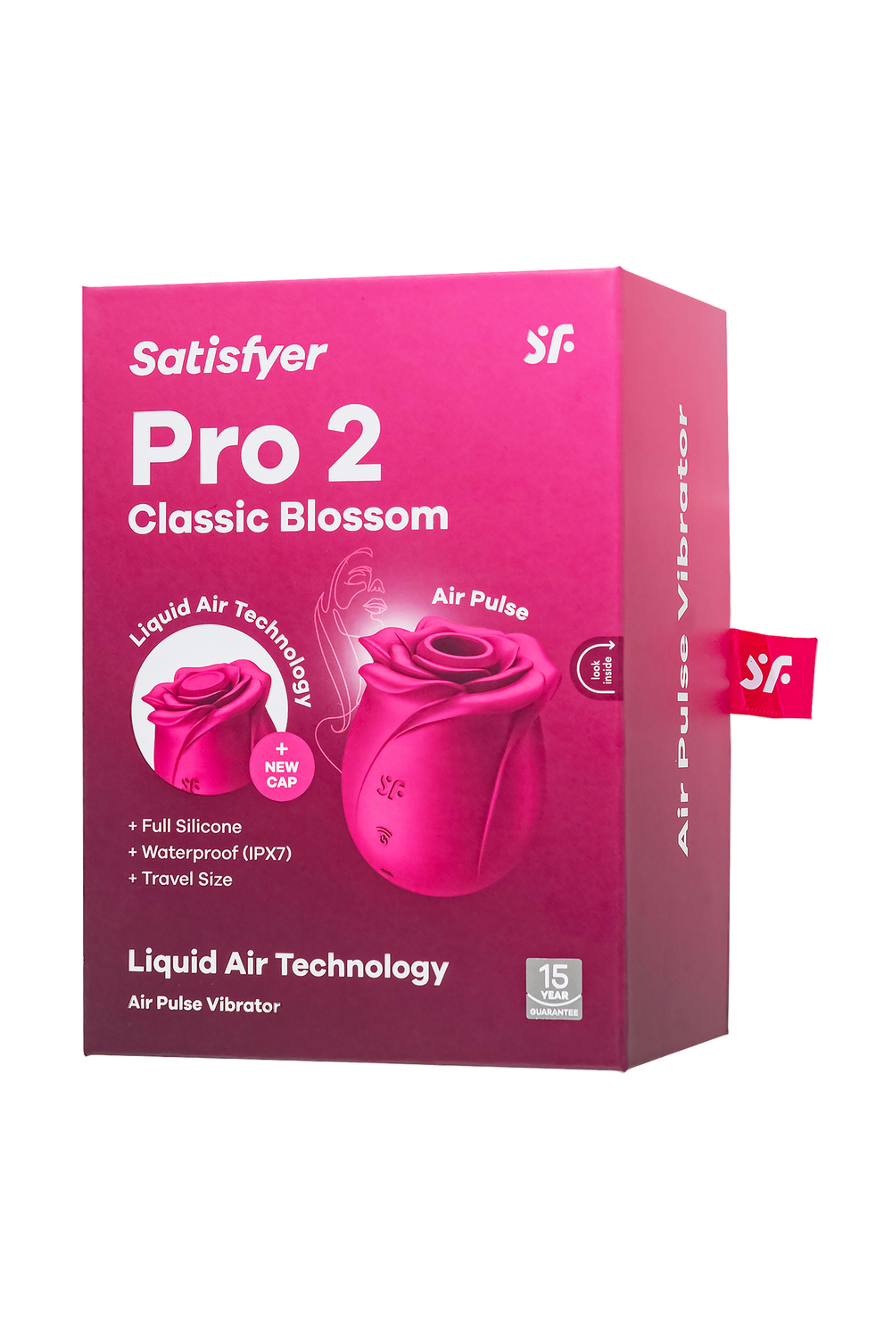 Вакуум-волновой стимулятор клитора Satisfyer Pro 2 Classic Blossom 6,6 см