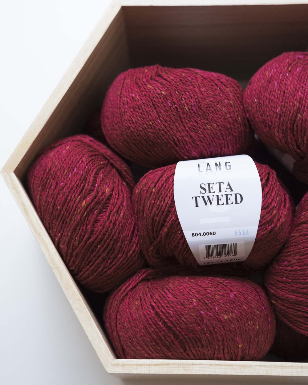 -40% Seta Tweed 5x25g pinky red