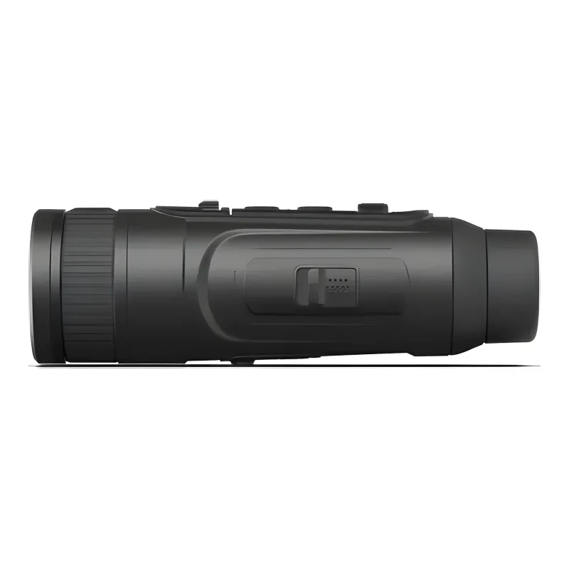 Тепловизор LZIRTEK Siva 625-50 - вид сбоку, черный корпус