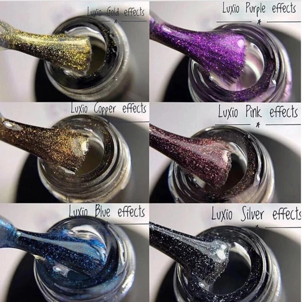 LUXIO SILVER GLOSS EFFECTS/Верхнее покрытие  15ml/.5oz