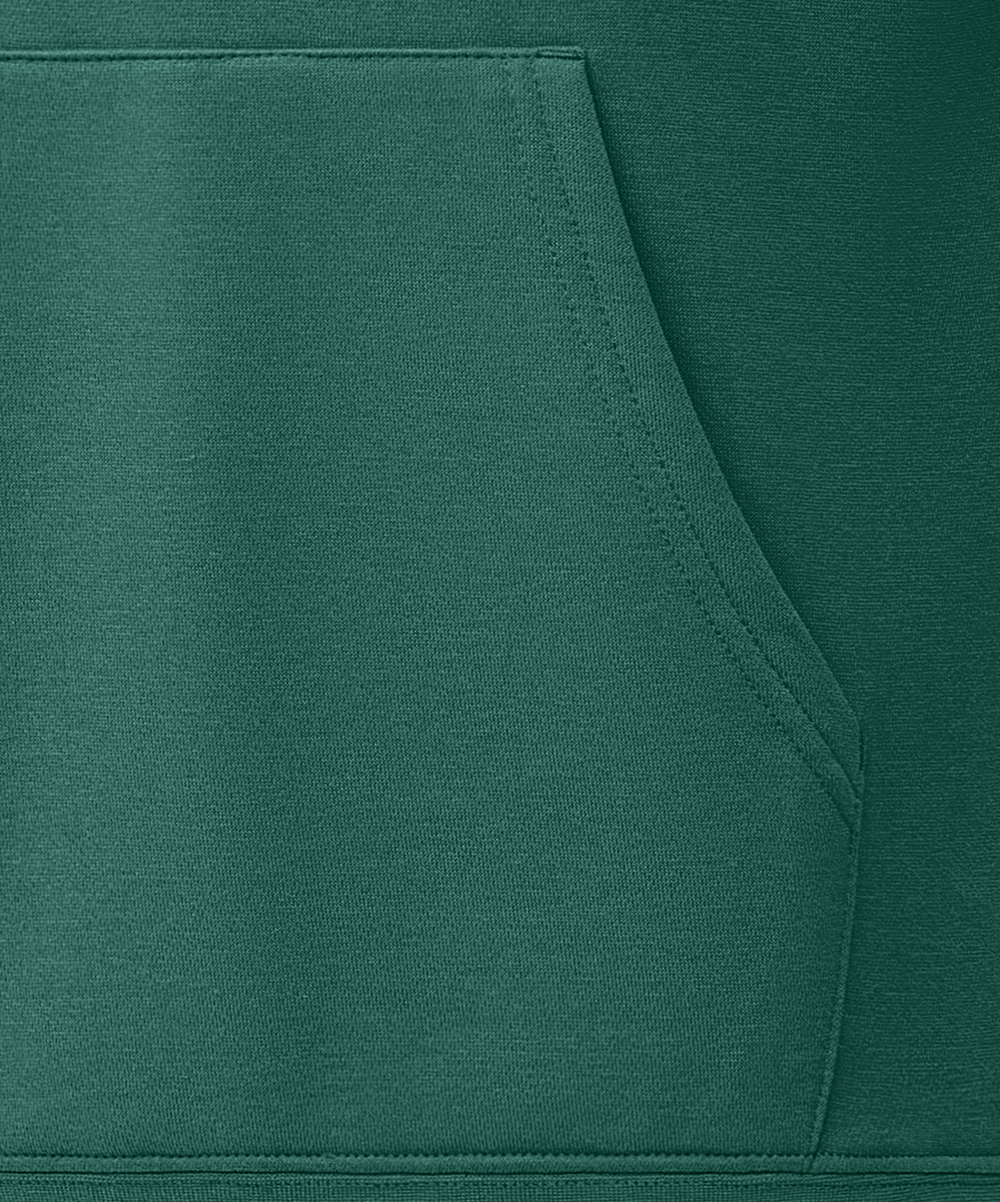 Худи ESSENTIAL Cotton Hoodie, темно-зеленый