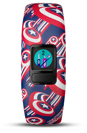Трекер активности для детей Garmin Vivofit Jr. 2 Captain America 010-01909-12