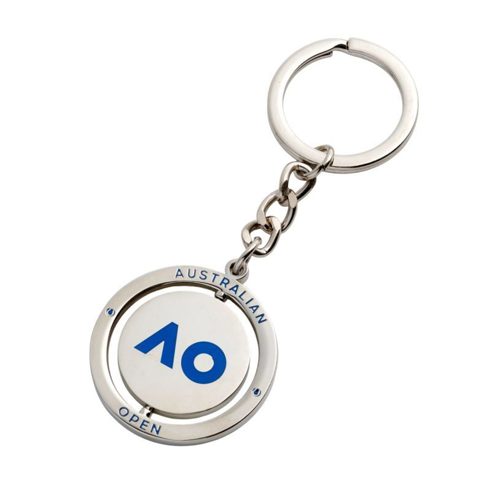 Brelok Australian Open 2025 Silver Spinning Logo - Серебро
