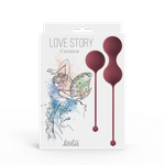 Набор вагинальных шариков Love Story Carmen Wine Red 3011-02lola