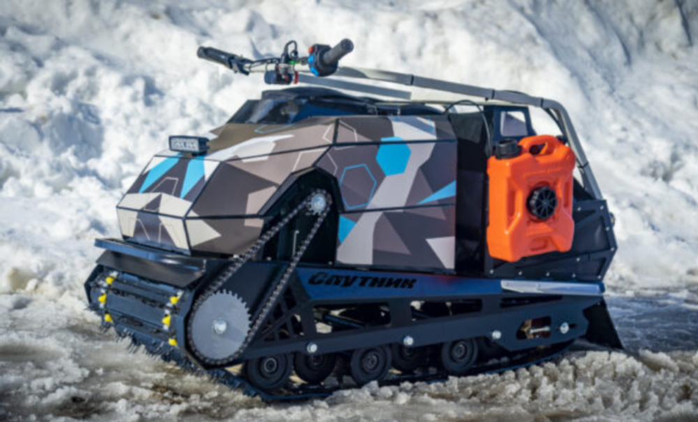 Мотобуксировщик Спутник PRO MAX