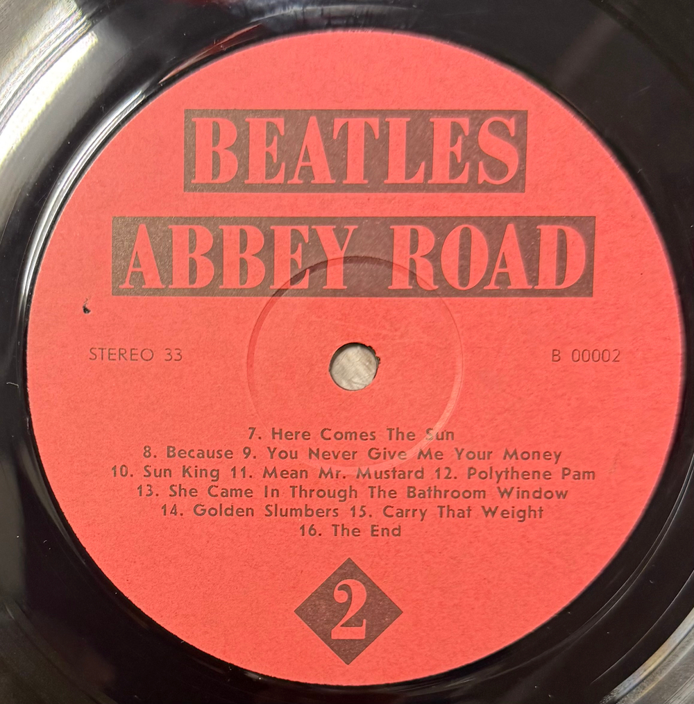 Виниловая пластинка The Beatles - Abbey Road LP Россия