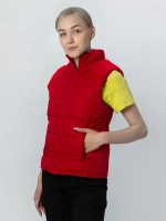 Жилет Рабочий Утепленный NVDesign, с Воротником Стойкой "Калина", цв. красный