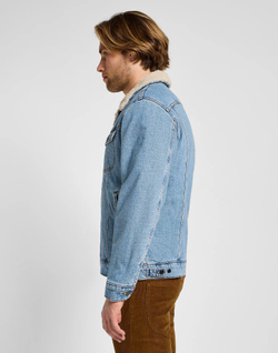 Джинсовая куртка утепленная мужская LEE SHERPA JACKET