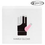 Перчатка для бильярда "Kamui QuickDry" розовая/черная левая XL