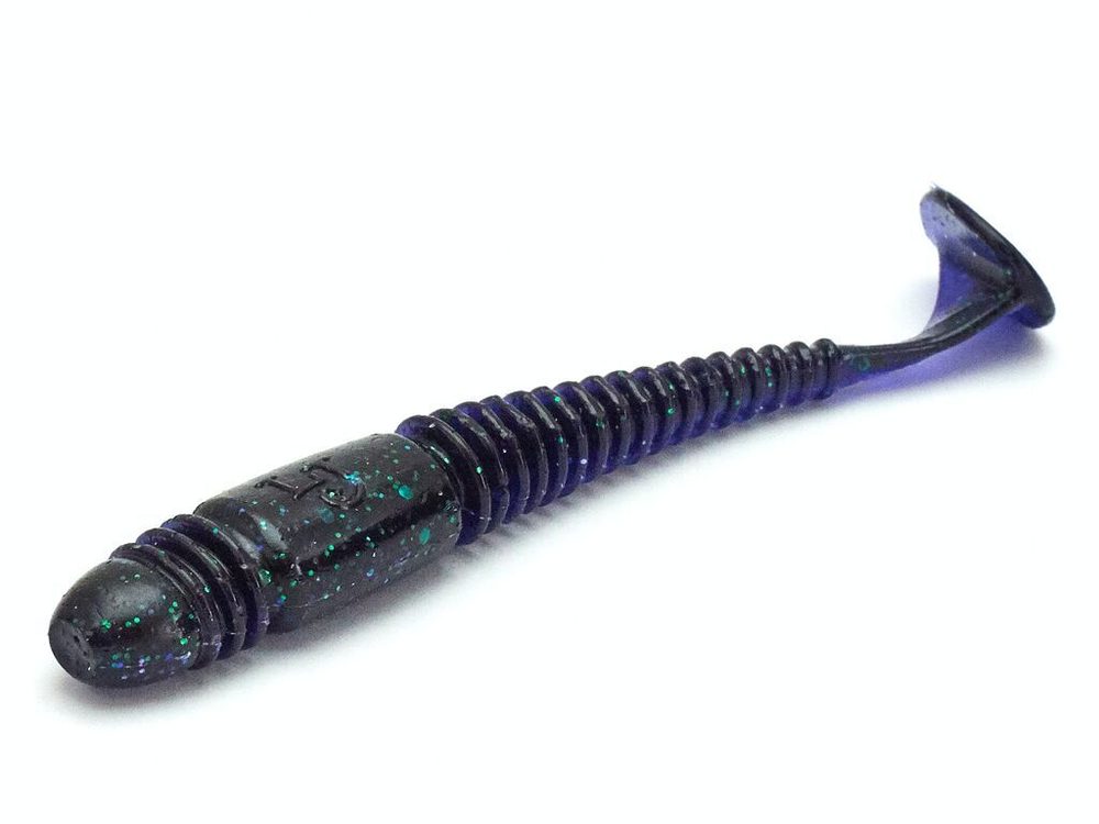 Виброхвосты съедобные LJ Pro Series TIOGA 3.9in (10 см), цв. T52, 5 шт.