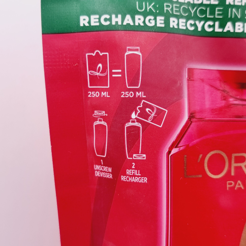 Шампунь L'Oreal Paris Elvital Color Vive для окрашенных и мелированных волос с UV  250 мл  сменный блок (Франция)