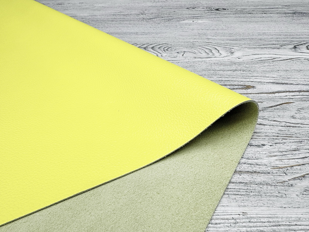Желтая кожа Elliot Jasper Yellow для сумок