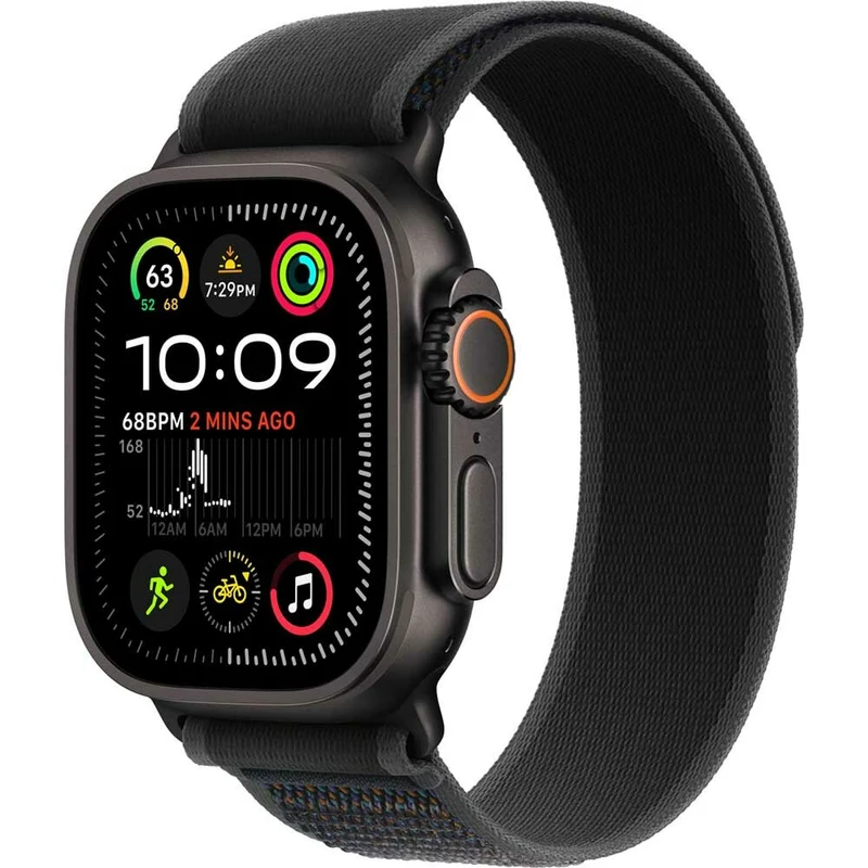 Умные часы Apple Watch Ultra 2 New 49mm Titanium Case Black with Black Ocean Band One Size