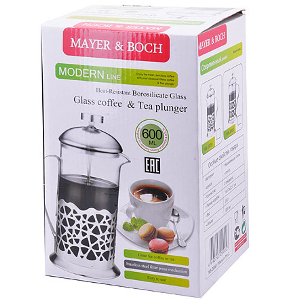 Френч-пресс MAYER &amp; BOCH 28863 (0,6 л)