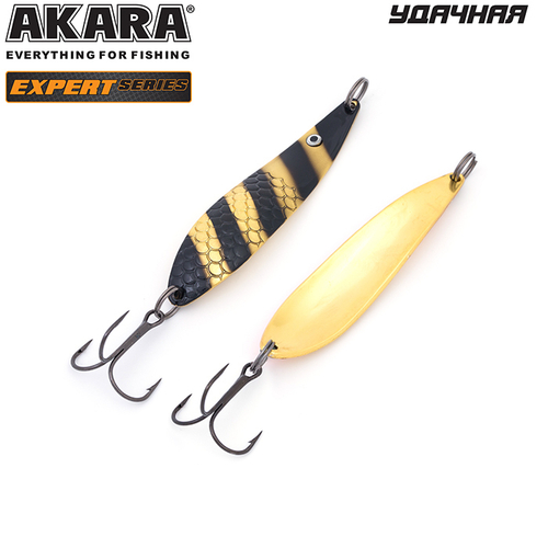 Блесна колебалка Akara Expert Удачная 80 мм 15 гр. 14/GO