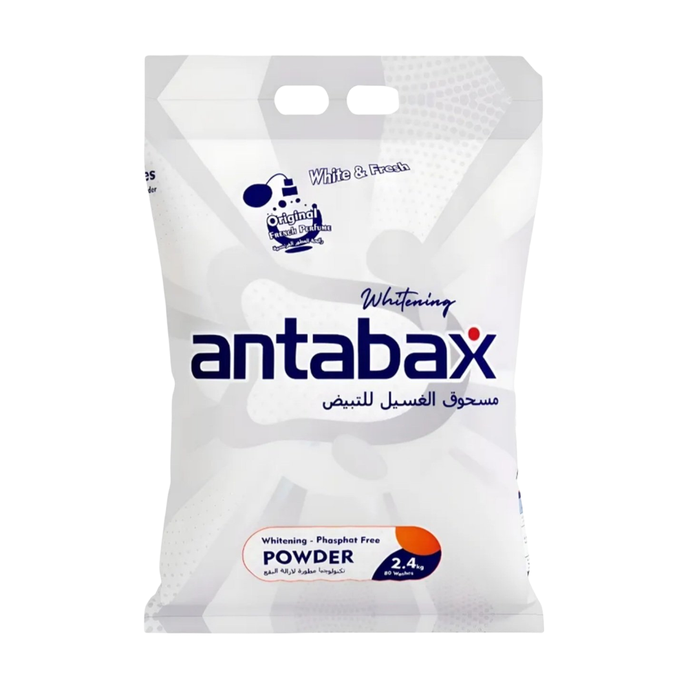 Стир порошок Antabax универс суперочищ розовый пак 2.4 кг