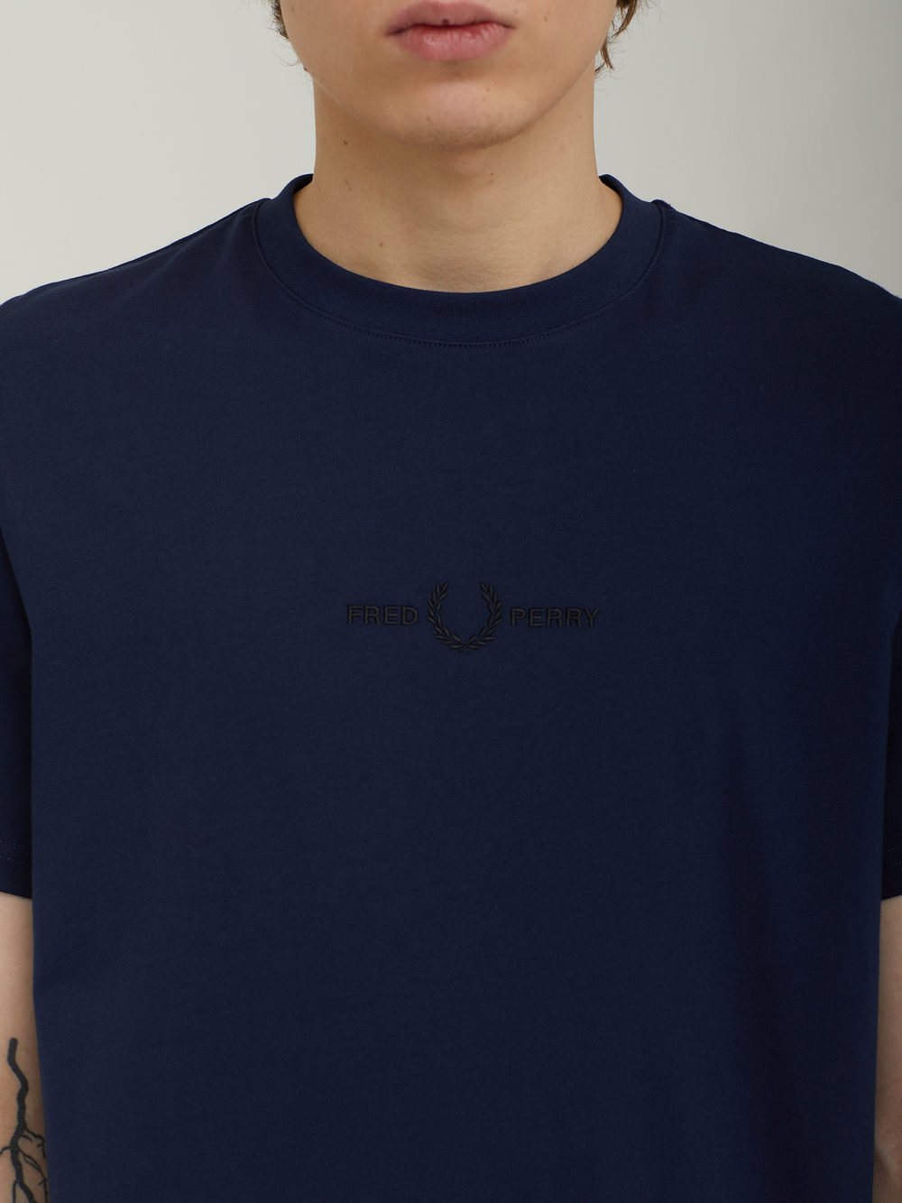 Мужская Футболка Embroidered