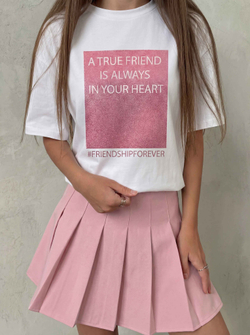 Футболка для девочки true friend