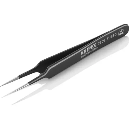Пинцет для прецизионных работ, антистатический 110 мм Knipex 92 28 71 ESD