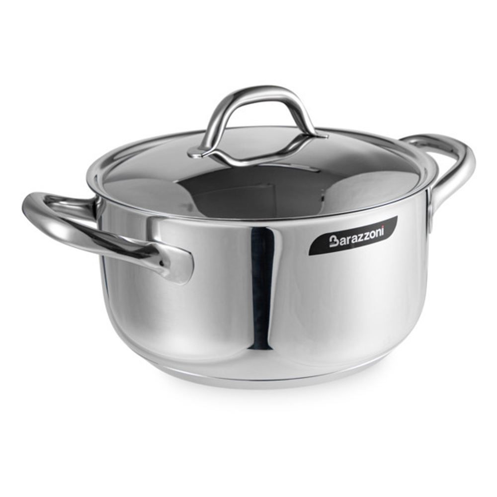 Кастрюля с крышкой Barazzoni Chef line 3.8 л 22см