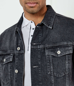 Джинсовая куртка Karl Lagerfeld Jeans - графитовый(A1M14018)